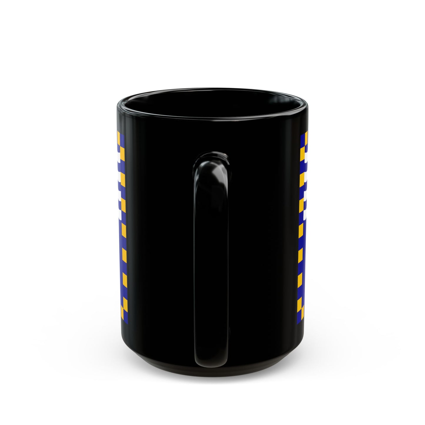 Flag of the City of Brisbane Australia - Black Coffee Mug-Go Mug Yourself