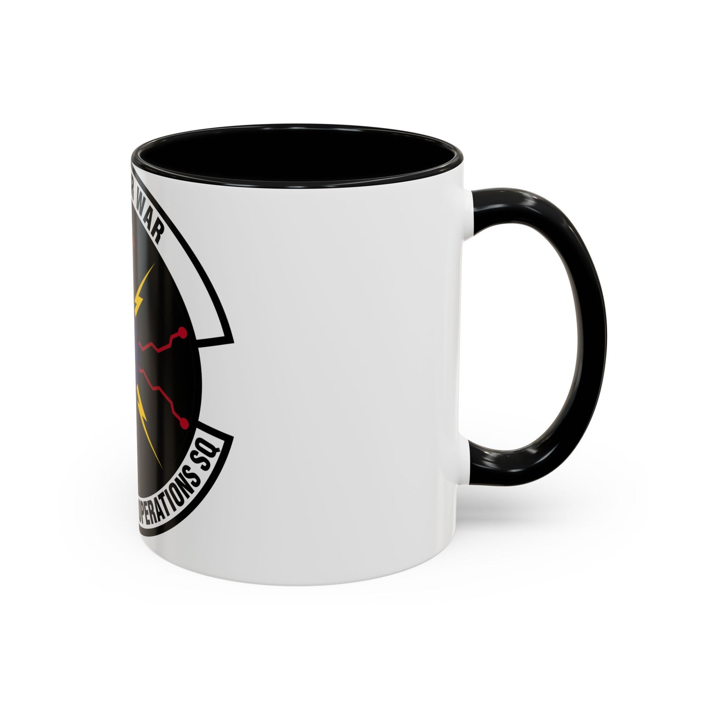 690 Cyberspace Operations Squadron AFSPC (U.S. Air Force) Accent Coffee Mug