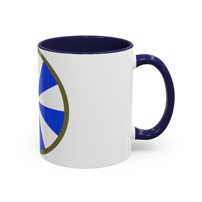 US 11th Infantry Division (U.S. Army) Accent Coffee Mug