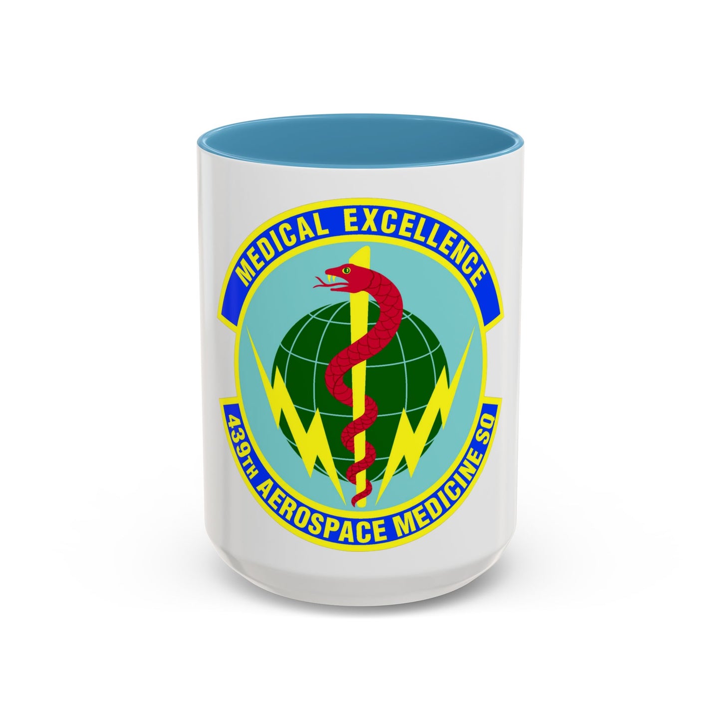 439th Aerospace Medicine Squadron (U.S. Air Force) Accent Coffee Mug