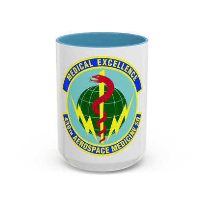 439th Aerospace Medicine Squadron (U.S. Air Force) Accent Coffee Mug