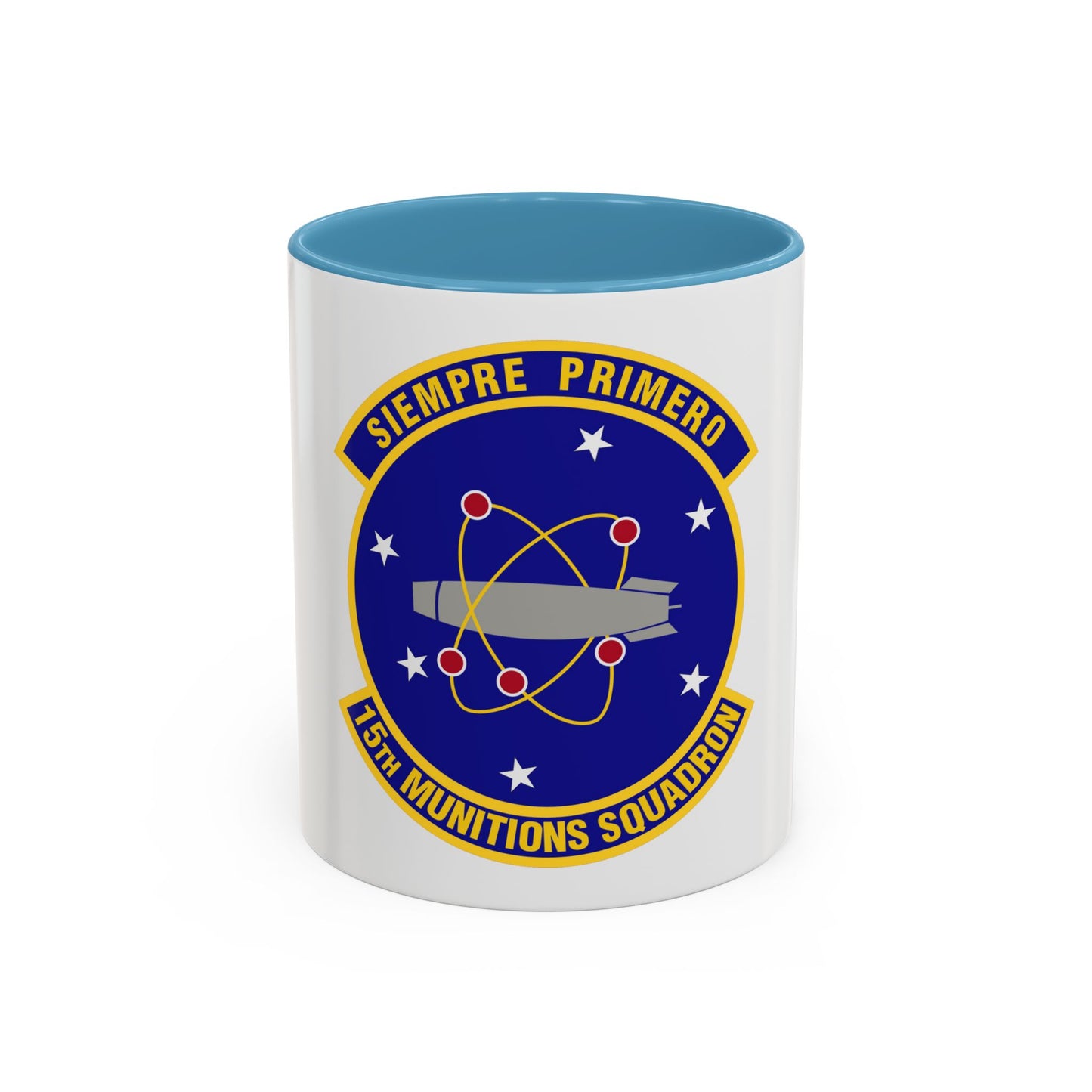 15th Munitions Squadron (U.S. Air Force) Accent Coffee Mug