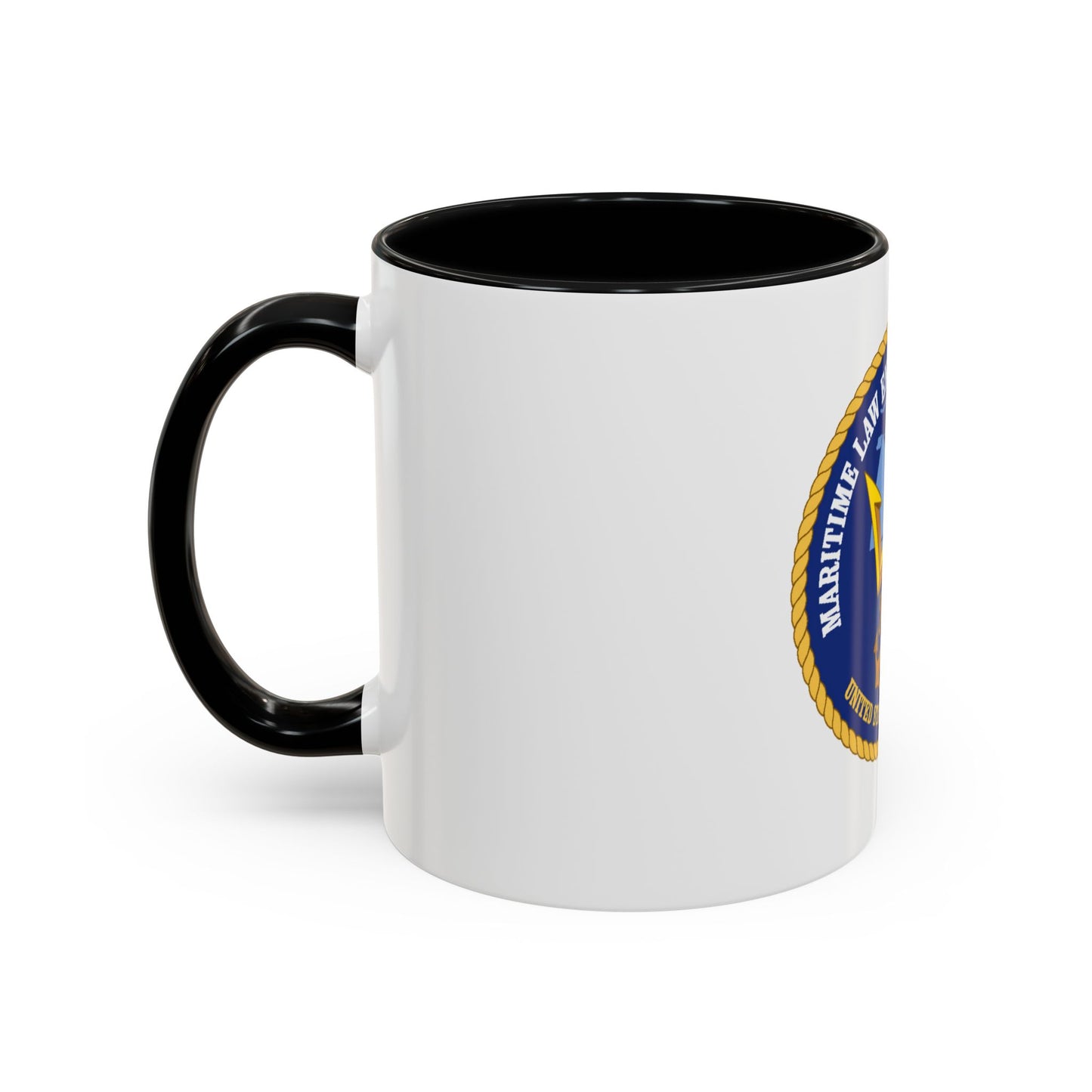 USCG Maritime Law Enforcement Academy (U.S. Coast Guard) Accent Coffee Mug
