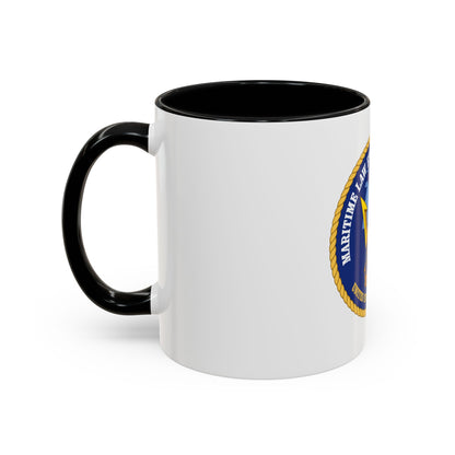 USCG Maritime Law Enforcement Academy (U.S. Coast Guard) Accent Coffee Mug