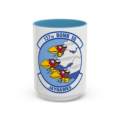 127 Bomber Squadron (U.S. Air Force) Accent Coffee Mug