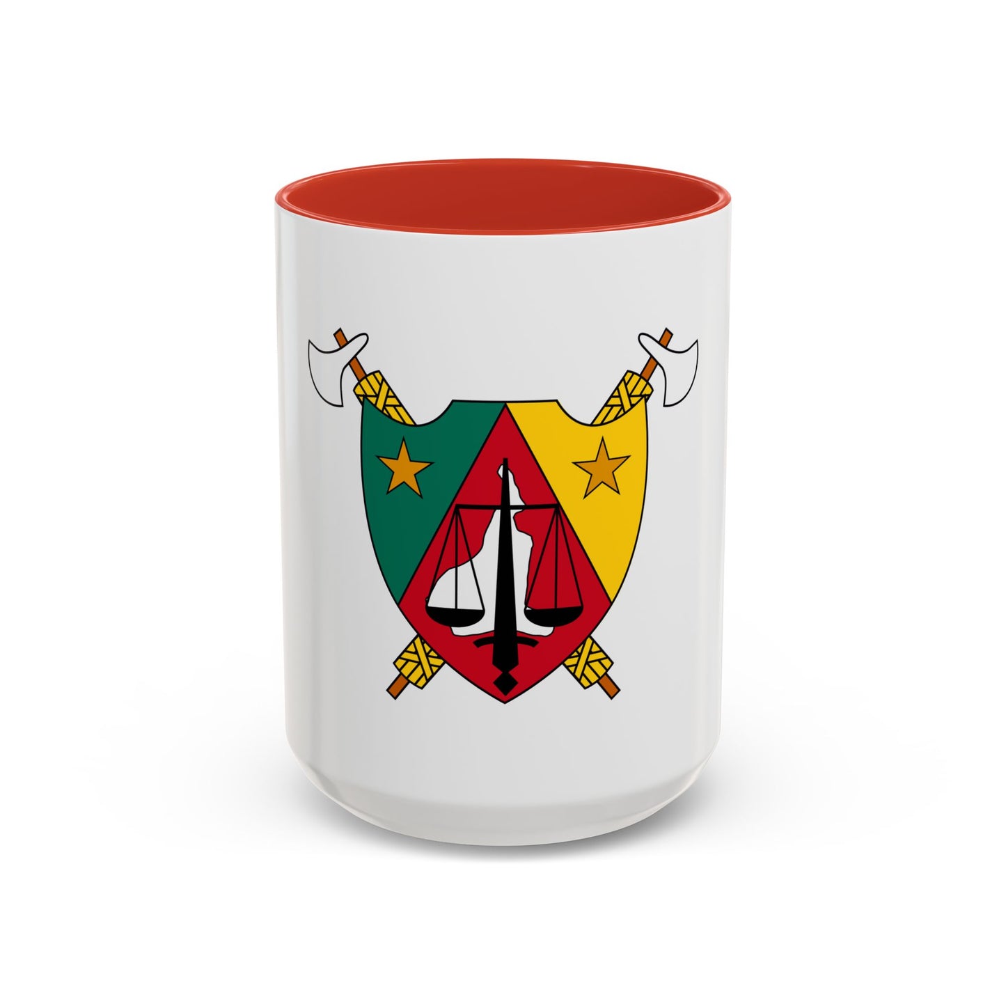 Coat of Arms of Cameroon (1960-1961) - Accent Coffee Mug