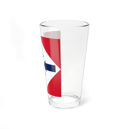French National-Collectivist Party and Jeune Front flag (France) Pint Glass 16oz