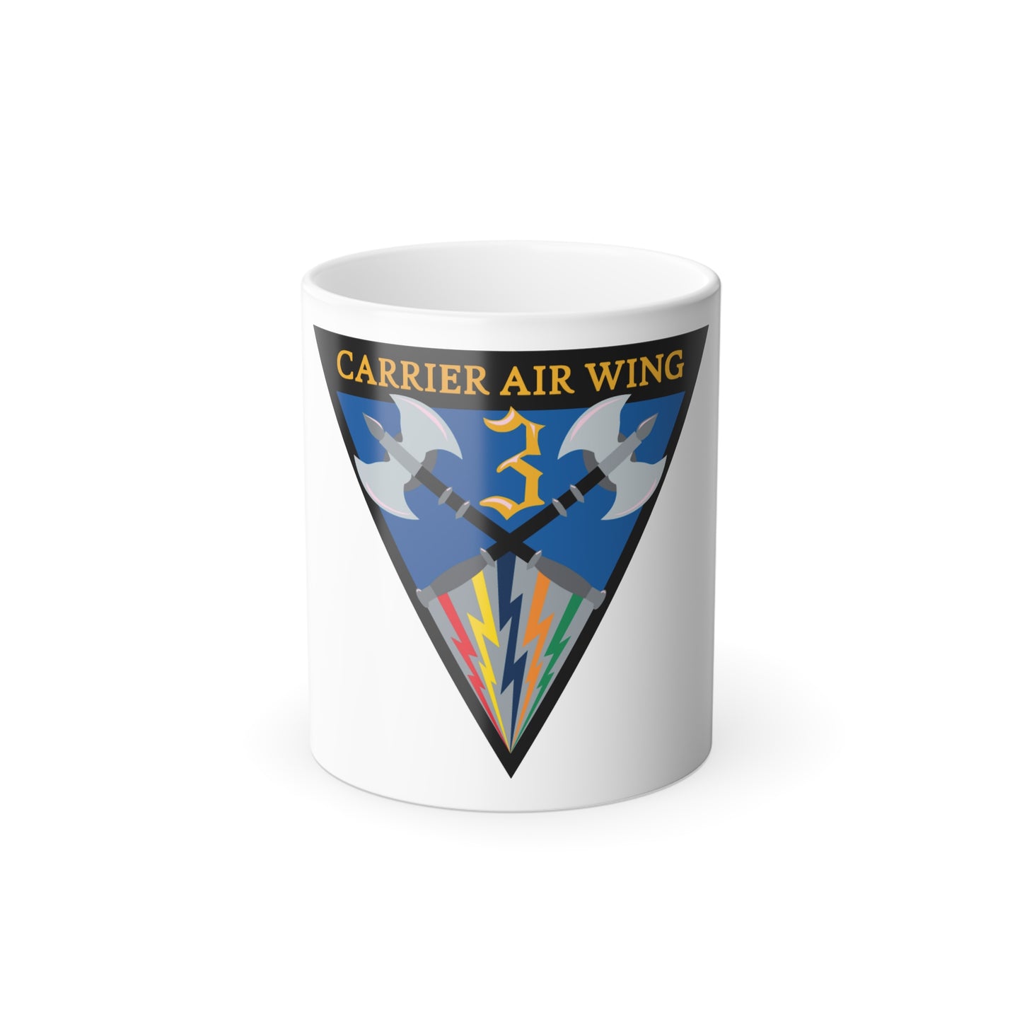 Carrier Air Wing 3 (U.S. Navy) Color Changing Mug 11oz