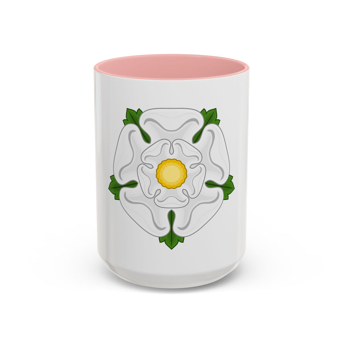 White Rose Badge of York - Accent Coffee Mug