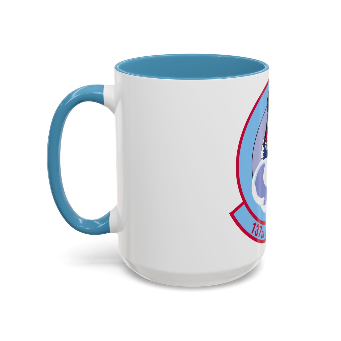 137 Airlift Squadron (U.S. Air Force) Accent Coffee Mug