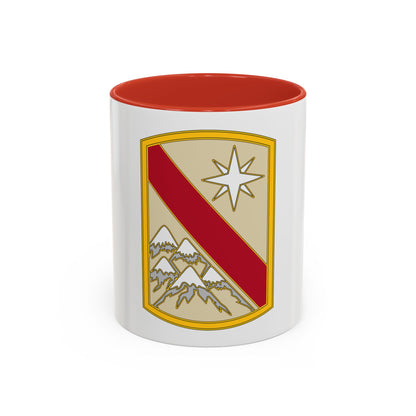 43 Sustainment Brigade (U.S. Army) Accent Coffee Mug
