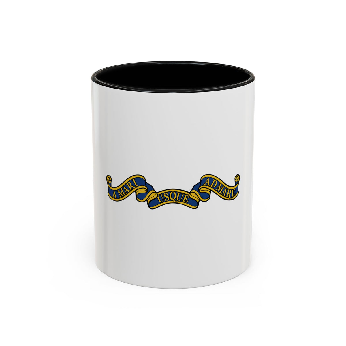 Canadian Motto - Accent Coffee Mug
