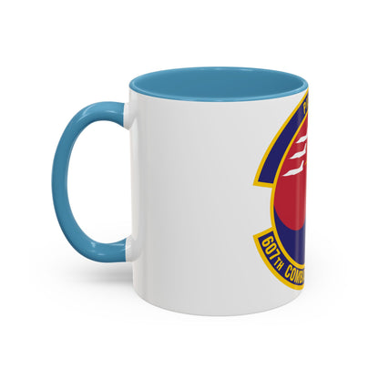 607th Combat Operations Squadron (U.S. Air Force) Accent Coffee Mug