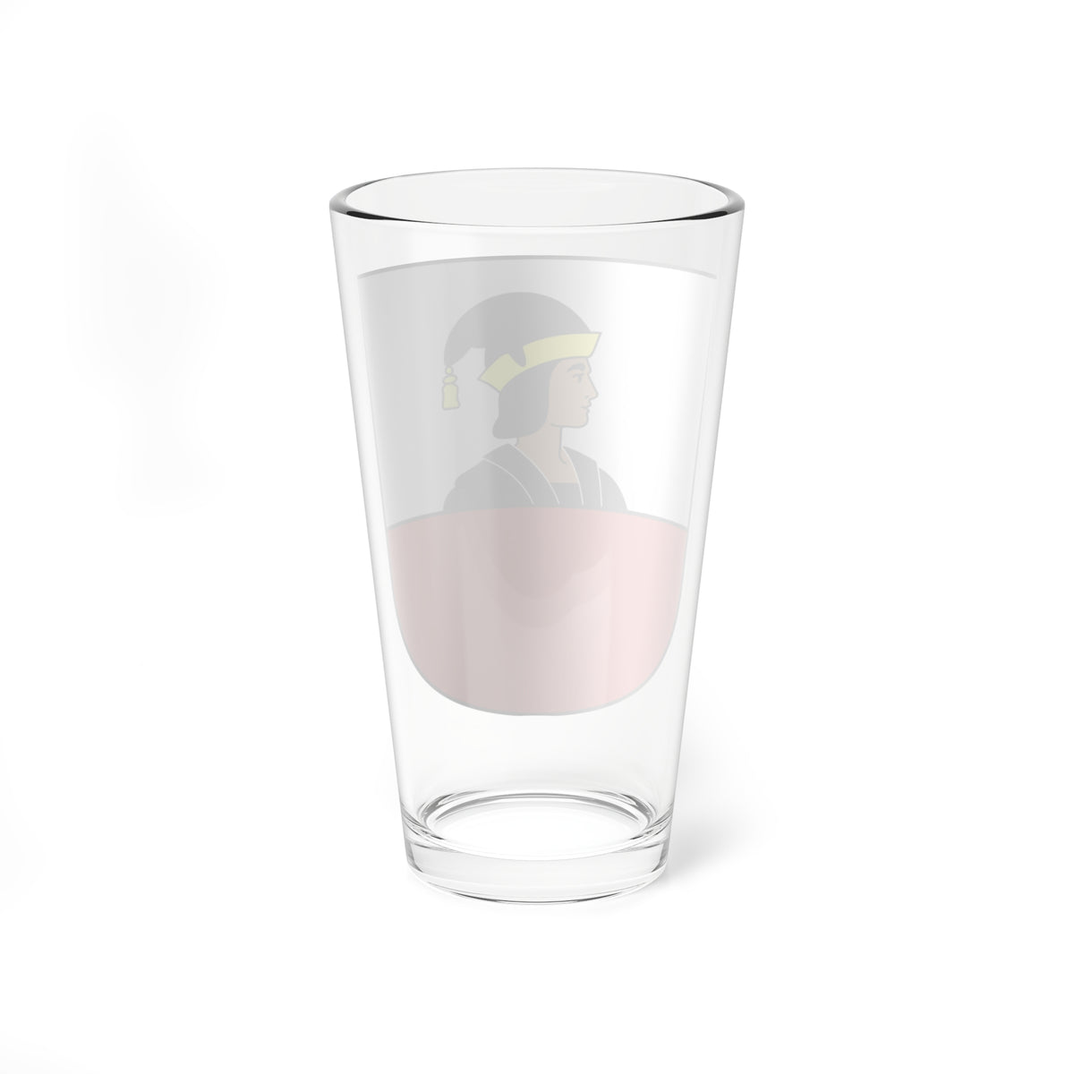 Niederhasli-blazon-side (Switzerland) (Coat of Arms) Pint Glass 16oz
