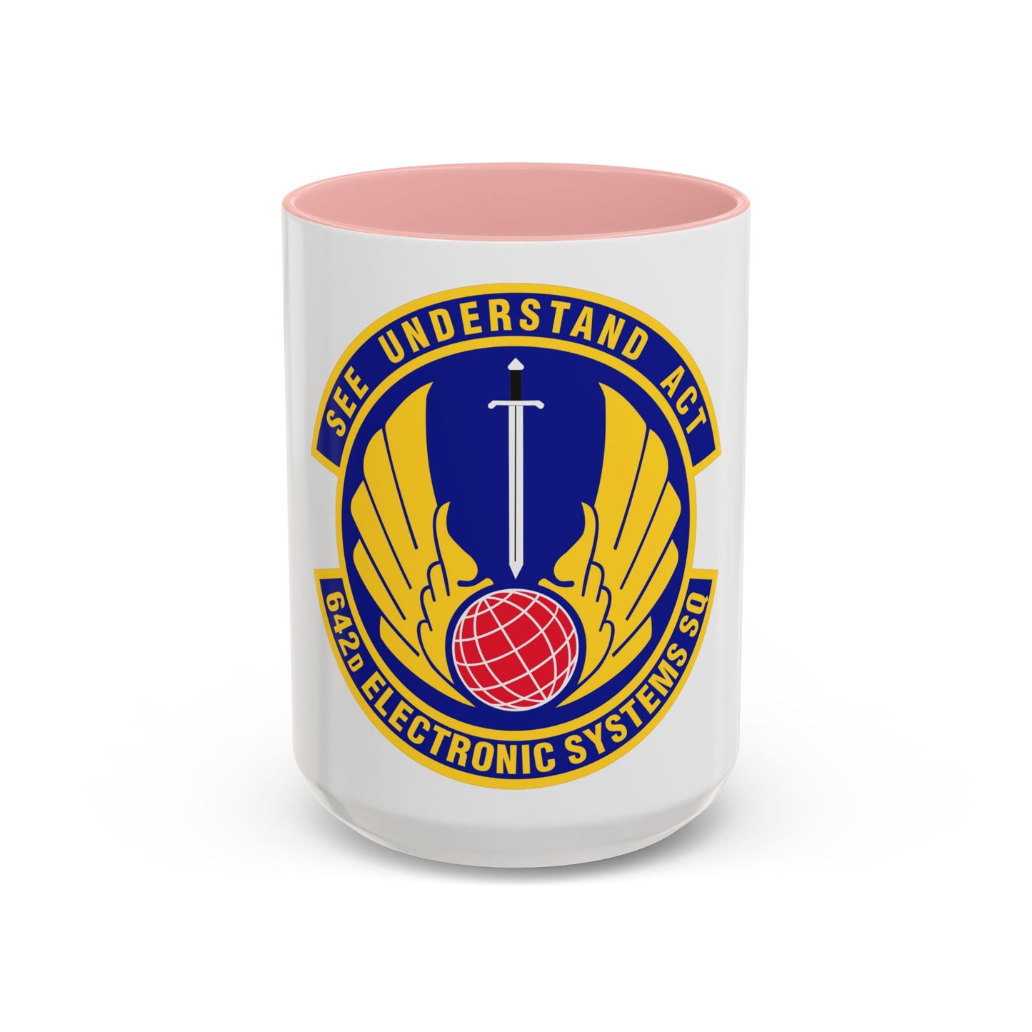 642d Electronic Systems Squadron (U.S. Air Force) Accent Coffee Mug