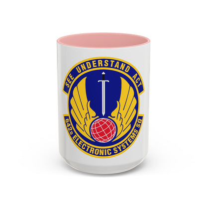 642d Electronic Systems Squadron (U.S. Air Force) Accent Coffee Mug