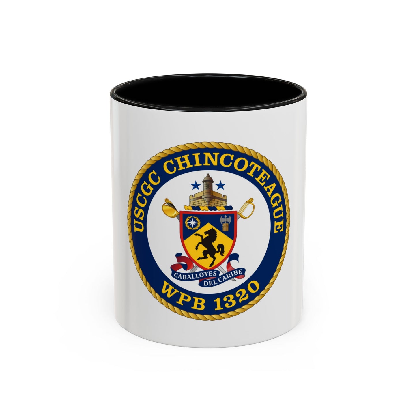 USCGC Chincoteague WPB 1320 (U.S. Coast Guard) Accent Coffee Mug