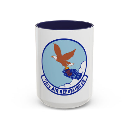 70 Air Refueling Squadron AFRC (U.S. Air Force) Accent Coffee Mug