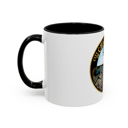 Seal of Chattanooga Tennessee - Accent Coffee Mug