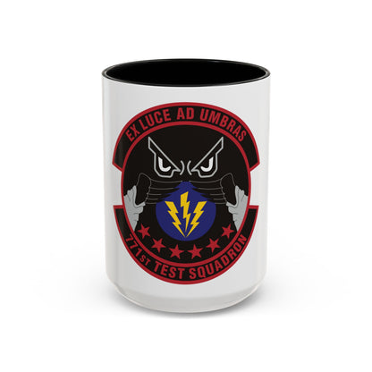 771st Test Squadron (U.S. Air Force) Accent Coffee Mug
