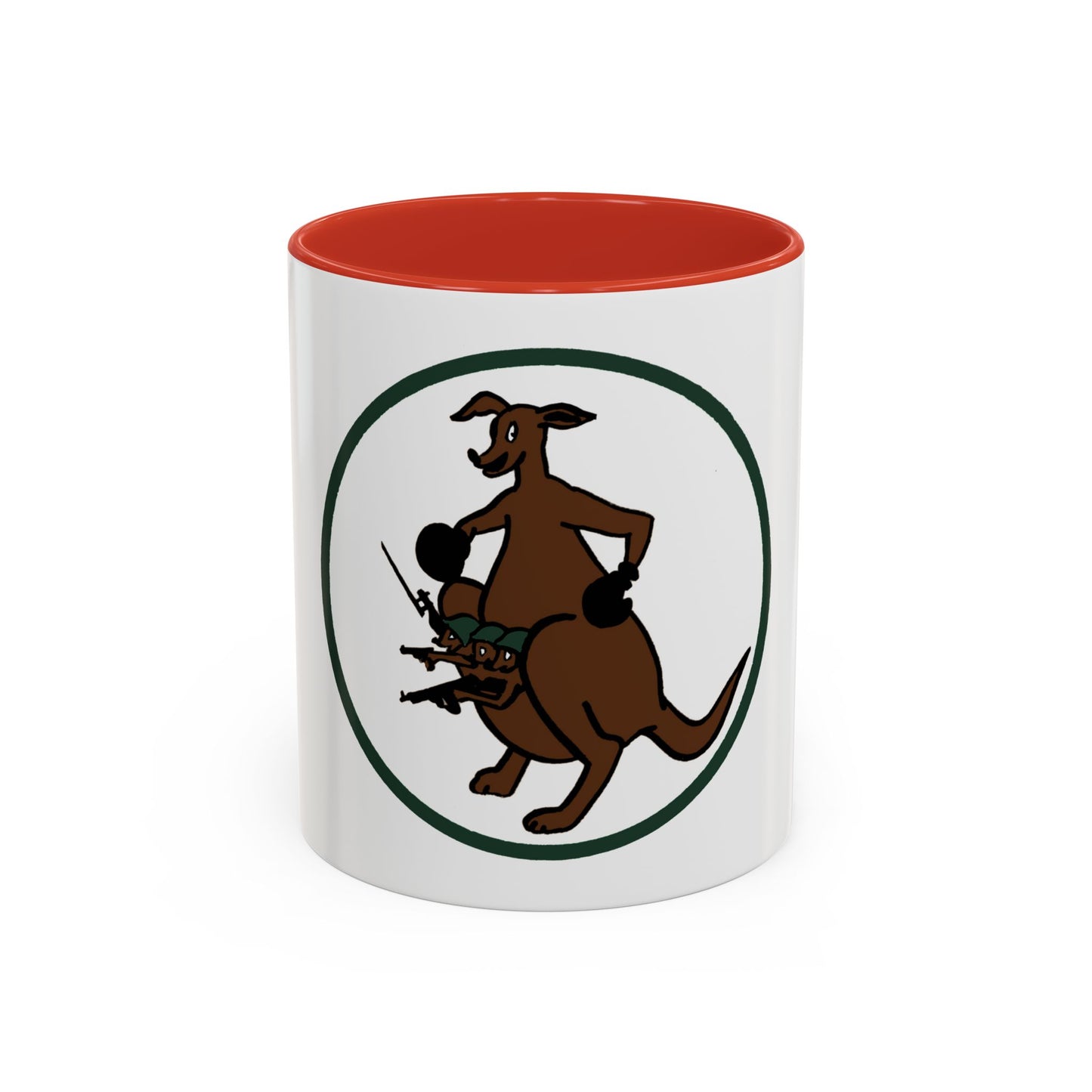 52 Airlift Squadron AMC (U.S. Air Force) Accent Coffee Mug