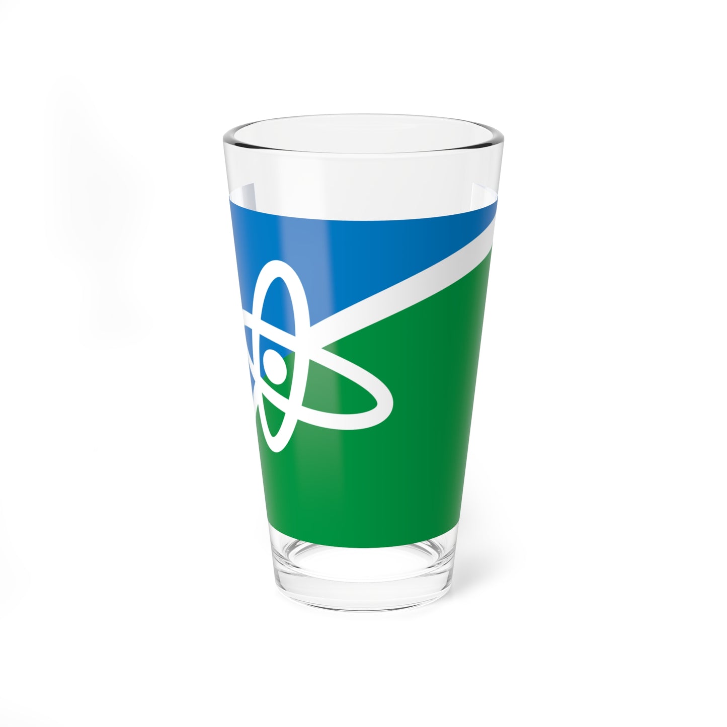 Flag of Protvino (Russia) Pint Glass 16oz