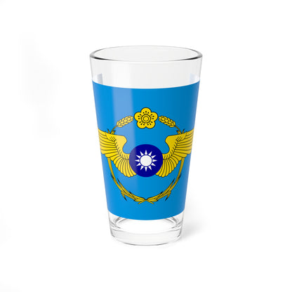 Republic of China Air Forces Flag 1948 (China) Pint Glass 16oz