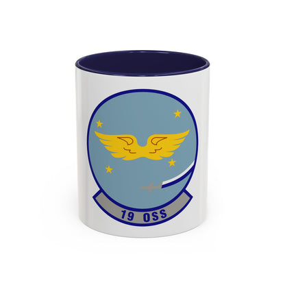 19th Operations Support Squadron (U.S. Air Force) Accent Coffee Mug