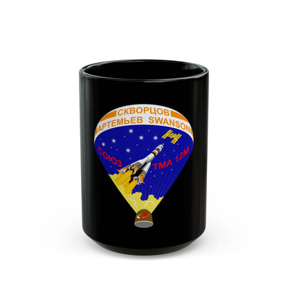 Soyuz TMA-12M (Soyuz Programme) Black Coffee Mug
