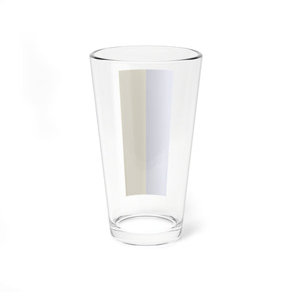 Flag blue yellow 2x5 (Germany) Pint Glass 16oz