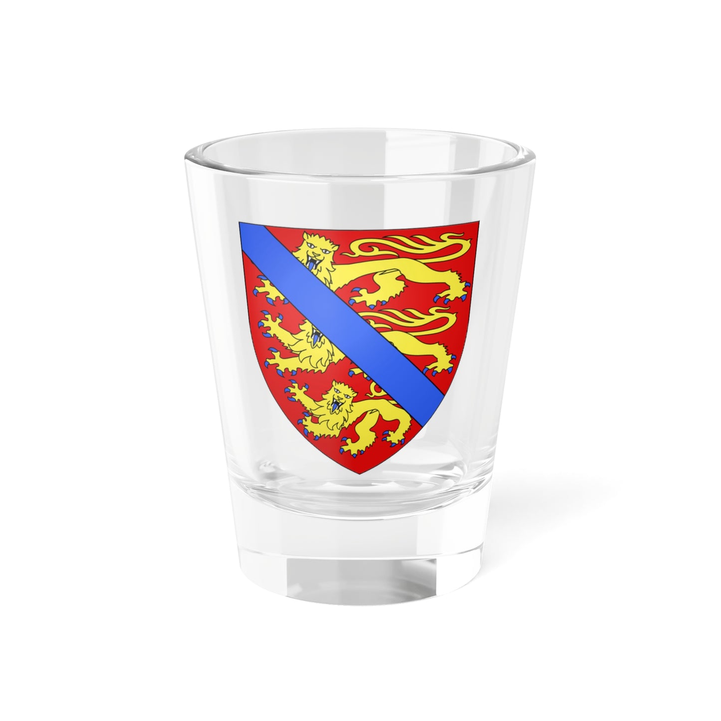 Henry of Leceister Arms (England) (Coat of Arms) Shot Glass 1.5oz
