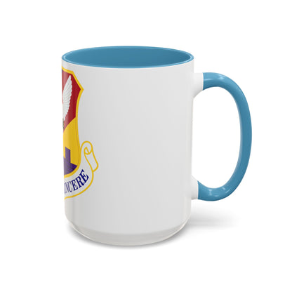 87th Air Base Wing Emblem (U.S. Air Force) Accent Coffee Mug