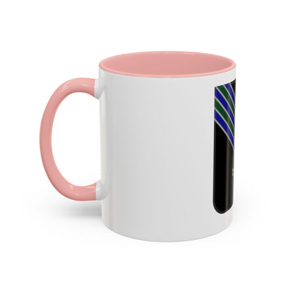 5th Security Force Assistance Brigade v2 (U.S. Army) Accent Coffee Mug