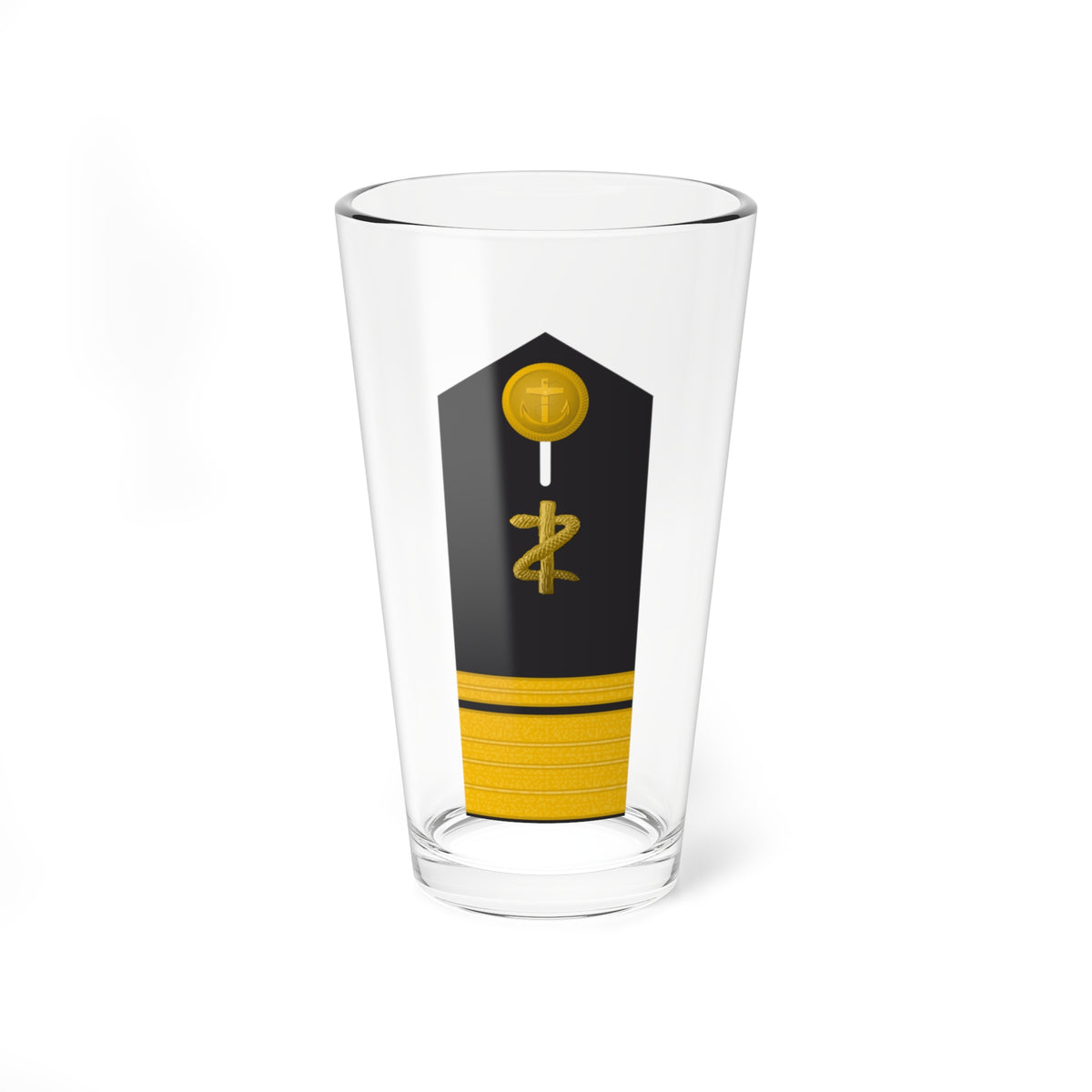 MDS 61c Admiralarzt San ZM L (Military Rank) Pint Glass 16oz