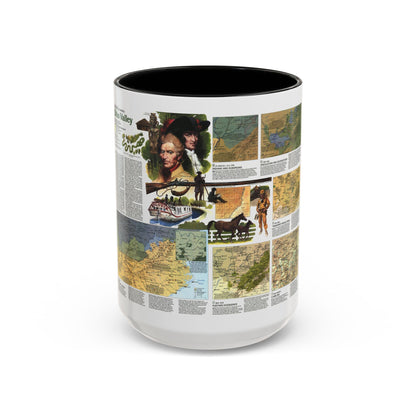 USA - Ohio Valley 2 (1985) (Map) Accent Coffee Mug