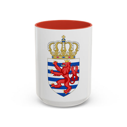 Lesser coat of arms of Luxembourg - Accent Coffee Mug