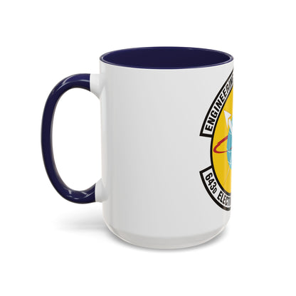 643d Electronic Systems Squadron (U.S. Air Force) Accent Coffee Mug