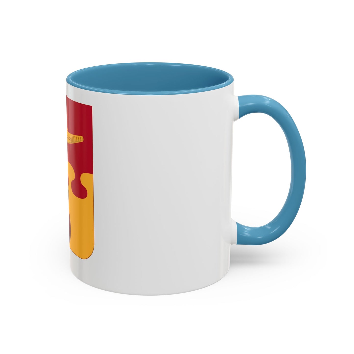 675th Airborne Field Artillery Battalion v2 (U.S. Army) Accent Coffee Mug
