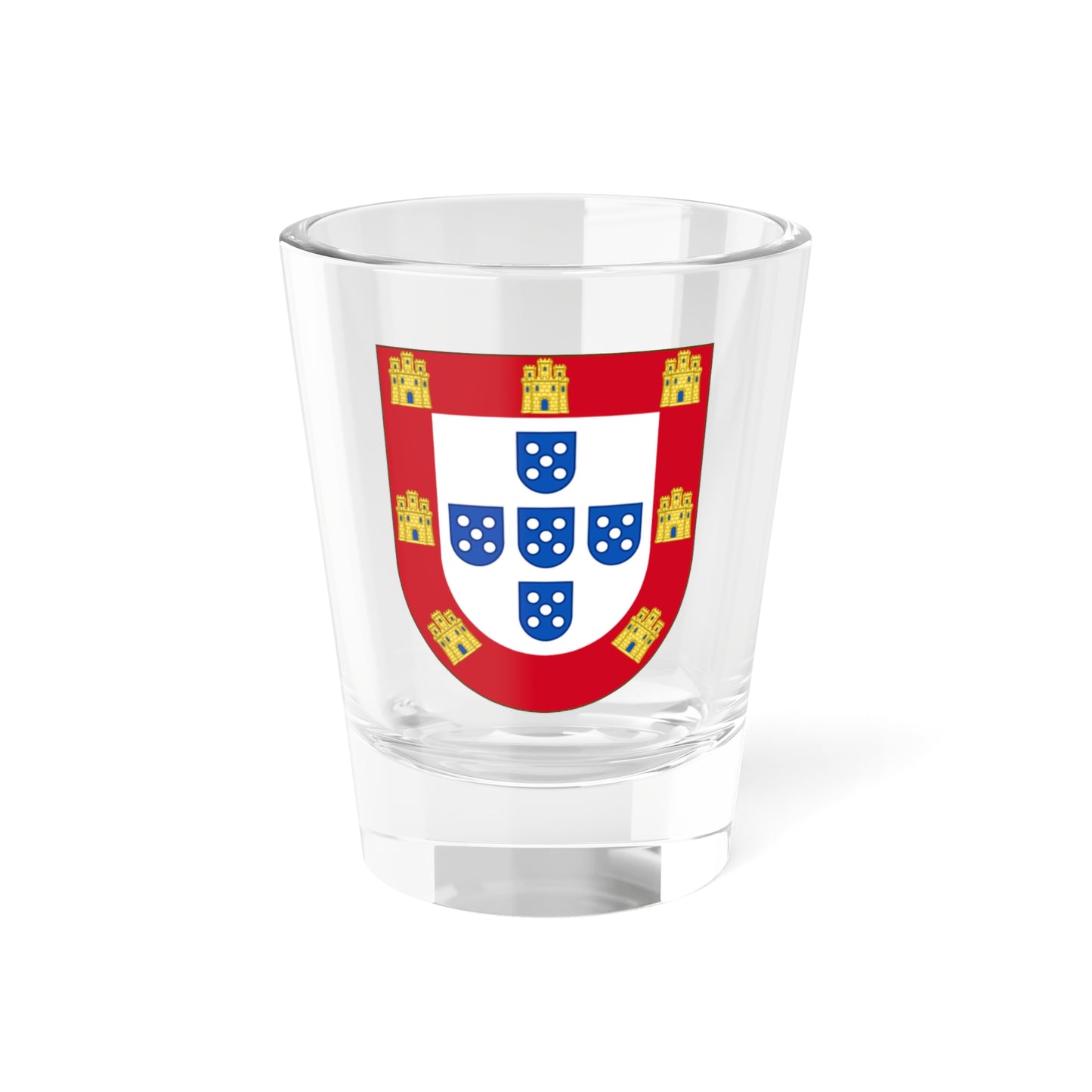 Royal Arms of Portugal - Shot Glass 1.5oz