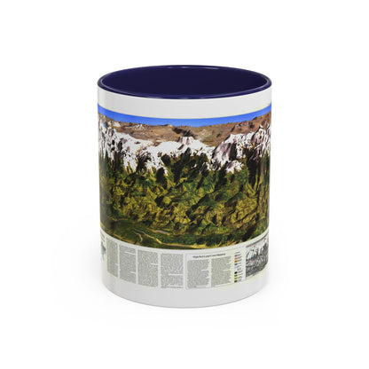 High Himalaya (1988) (Map) Accent Coffee Mug