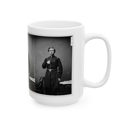 Adj. L.C. Parmalee, 2nd U.S. Sharpshooter (U.S. Civil War) White Coffee Mug