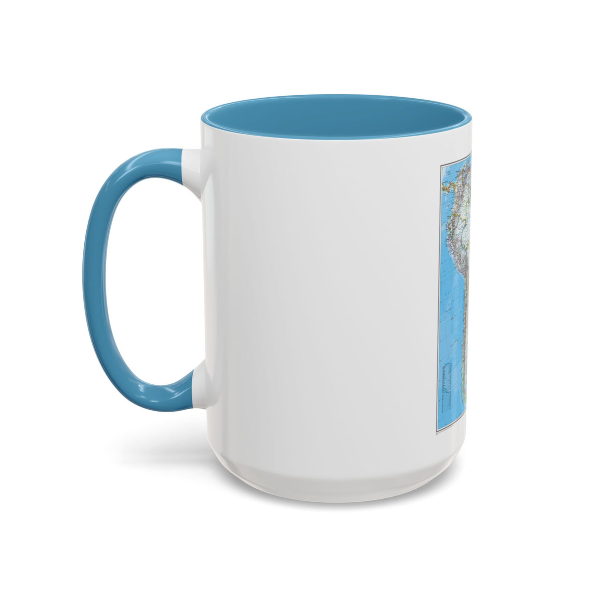South America (2007) (Map) Accent Coffee Mug
