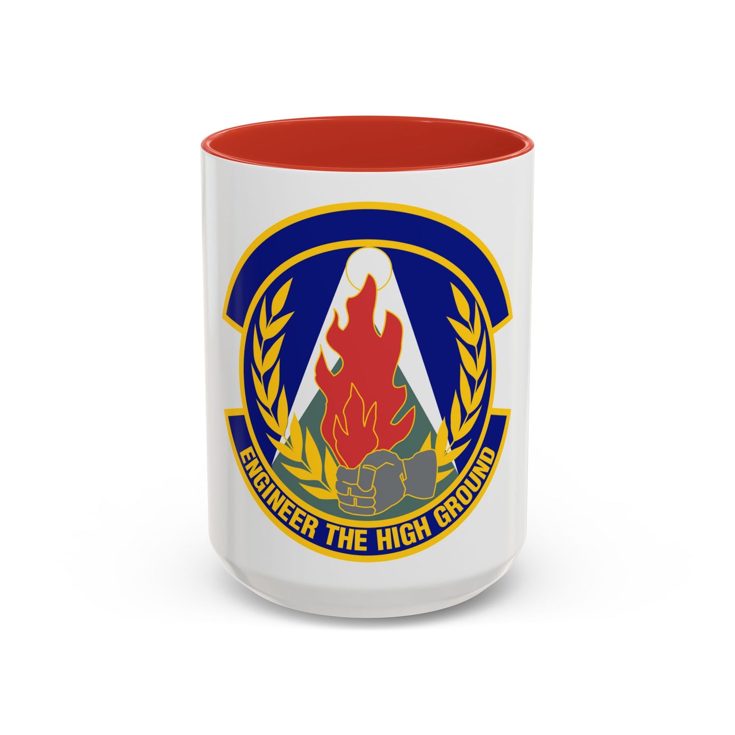 50th Civil Engineer Squadron (U.S. Air Force) Accent Coffee Mug