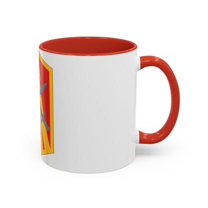 214th Field Artillery Brigade (U.S. Army) Accent Coffee Mug