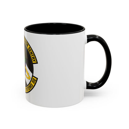 636th Electronic Systems Squadron (U.S. Air Force) Accent Coffee Mug