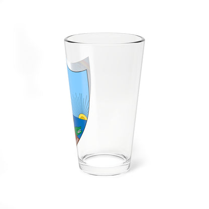 Coat of arms of Venezuela 1811 (Venezuela) (Coat of Arms) Pint Glass 16oz