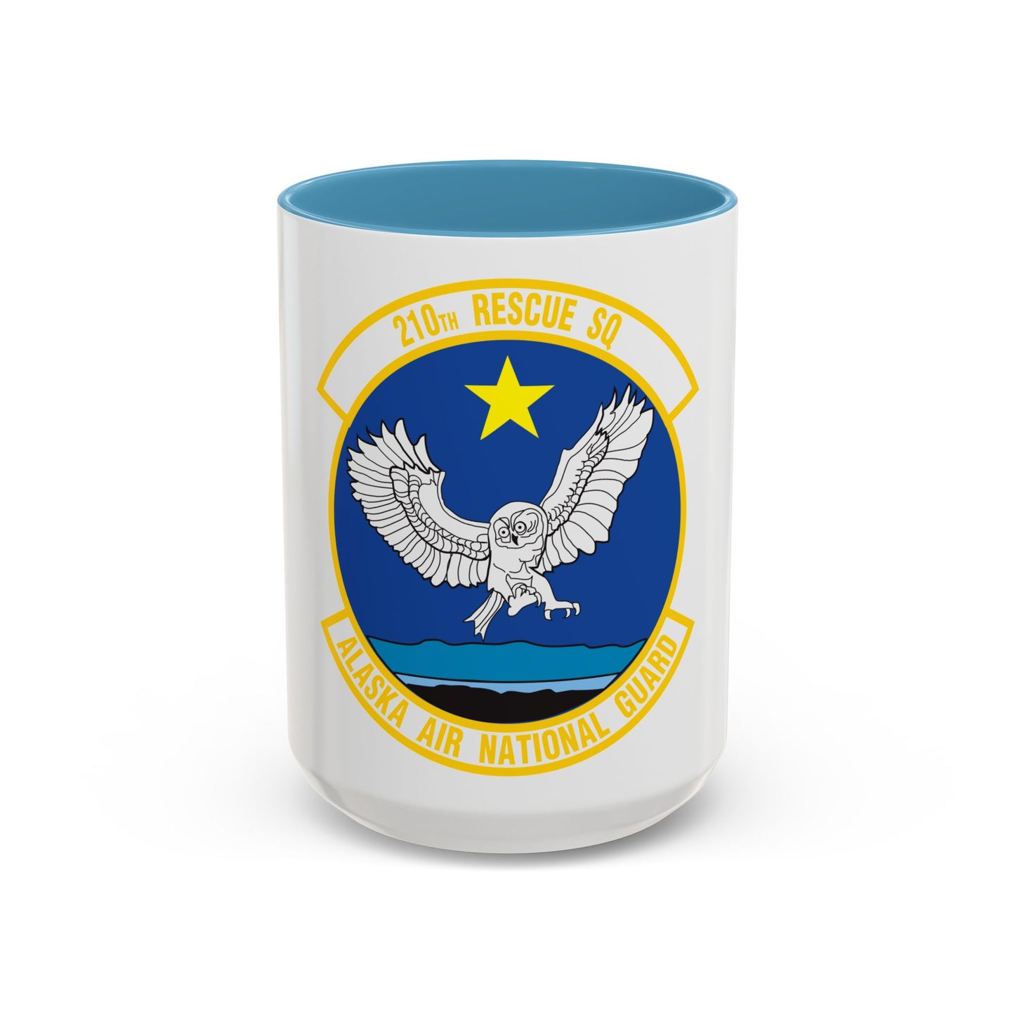 210 Rescue Squadron (U.S. Air Force) Accent Coffee Mug
