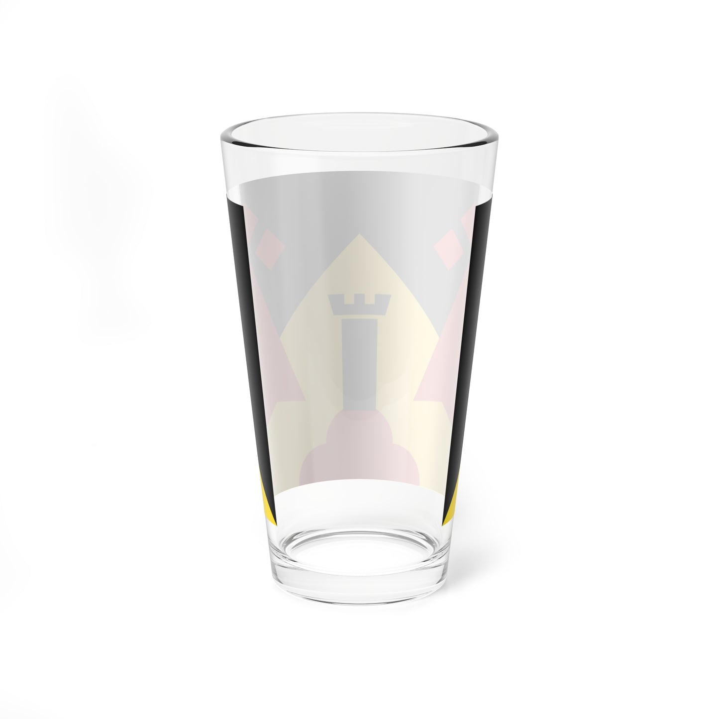 Pays de Calanhel traditional district flag (France) Pint Glass 16oz