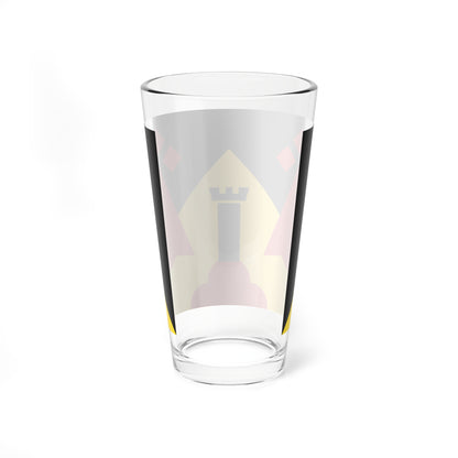 Pays de Calanhel traditional district flag (France) Pint Glass 16oz