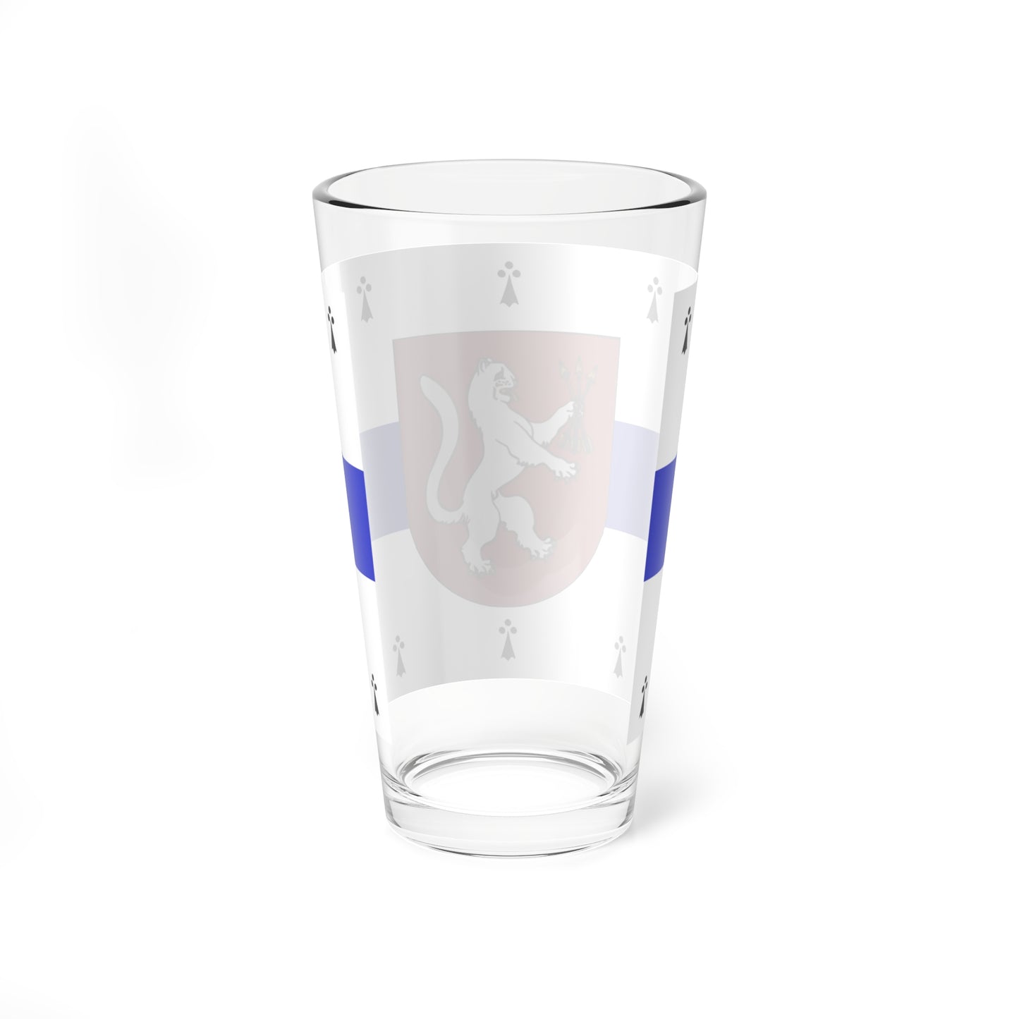 Flag of Gornomariysky rayon (Russia) Pint Glass 16oz